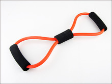 High Quality 1PC Resistance Bands Tube Workout Exercise For Yoga 8 Type Sport Bands New 56TY