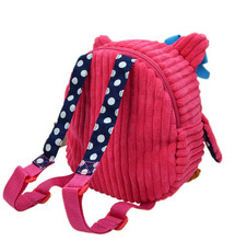 Cute kid school bag cartoon animal canvas backpack zoo backpack Mini School Bag children Backpacks mochila