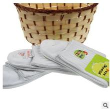 Hot wholesale 2015 new summer children sport short white socks cotton100% kids boys/girls socks 12pairs/lot for 4-12 years old