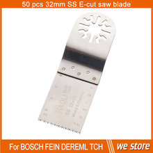 50 pcs 32mm SS multitool Power Tool Accessories for Makita multimaster,FEIN,DERMEL ,saw blades at good price and fast delivery