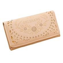 new 2016 european designer womens handbags leather wallet long woman brand luxury women purses female coin zipper pocket clutch