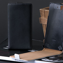 Flip Retro Genuine Leather Case For Sony Xperia Z L36H l36i C6602 C6603 Faddist Phone Vertical