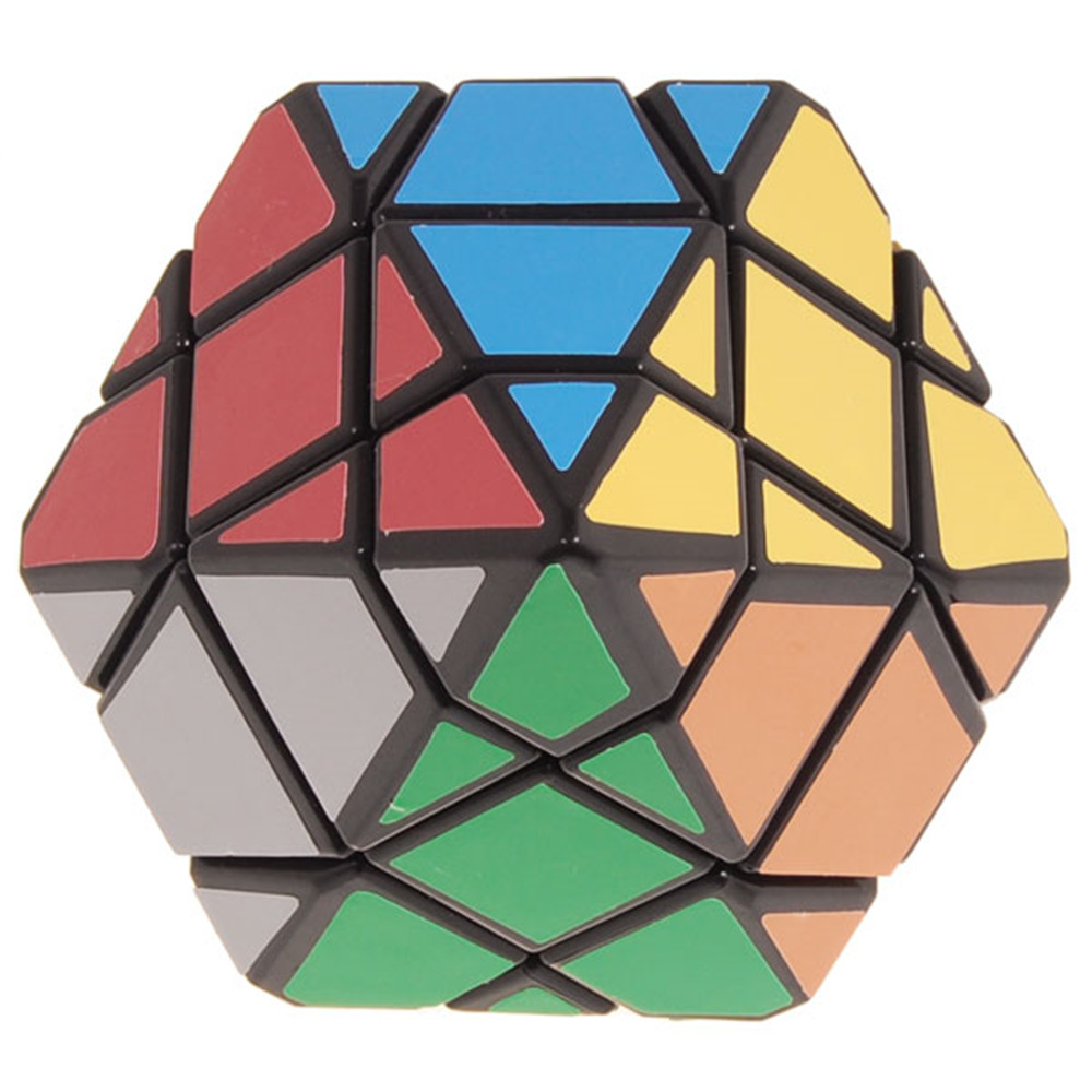 DS Four angles Diamond Magic Cube Twist Puzzle Educational Toy Fidget Gift Balck 