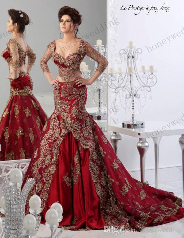 vestidos bordados de noche