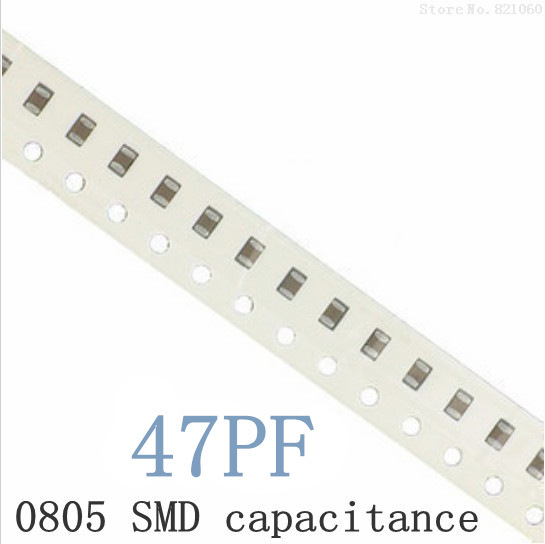 Купить 0805 47pf 470j 470 винтик smd конденсаторов многослойных чип ...