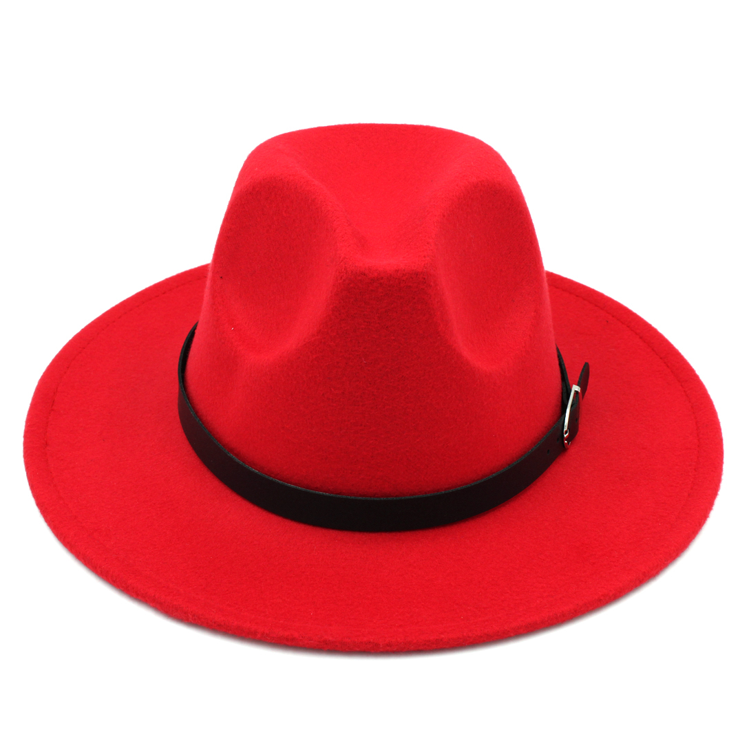 red panama hat