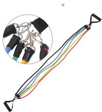 Free Shipping Fitness Resistance Bands Exercise Tubes Practical Elastic Training Rope Yoga Pull Rope