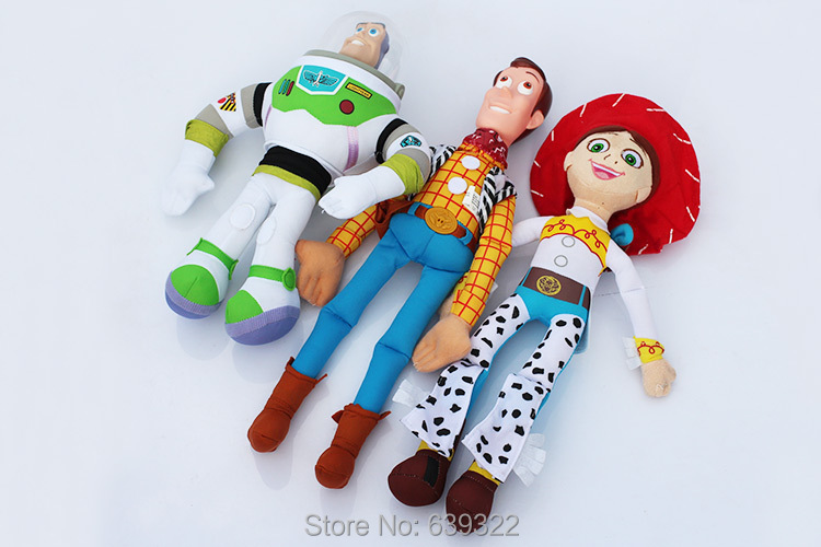 jessie and woody plush dolls