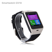 Smart Watch GV18 Arc Clock With Sim Card NFC Bluetooth Connection for iphone Android Phone Smartwatch Beautiful Than U8 DZ09