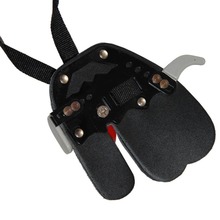 Hunting Finger Guard Arrow Archery Shooting Finger Guard Sports Supplies Black Cow Leather Armor Finger Protector
