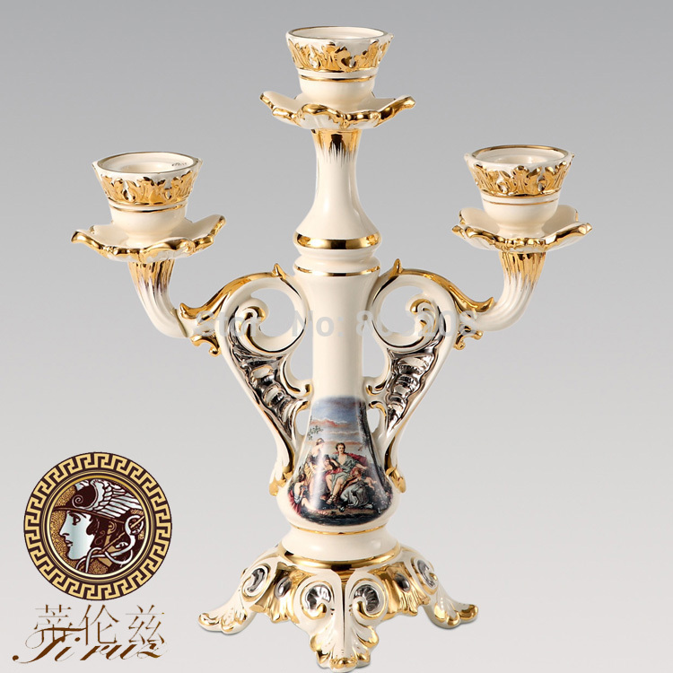 Candelabros de oro al por mayor de alta calidad de china ...