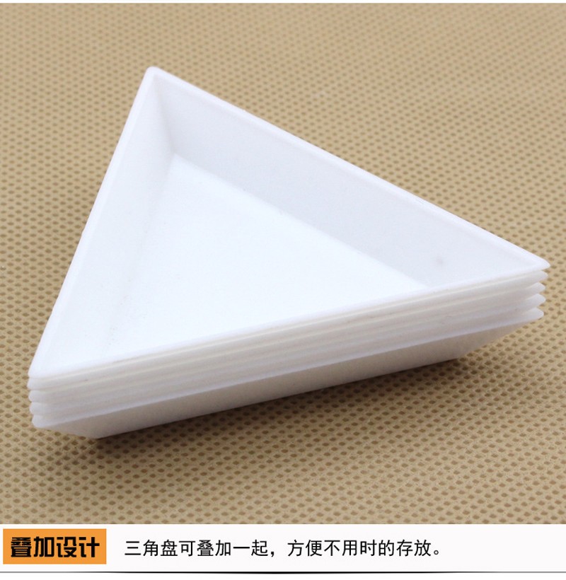 Triangle Plastic Carrying Case Plate (14)