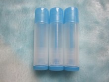 200PCS/LOT 5ML Empty Lipstick Tube,Transparent+blue cap Makeup Lip Gloss Container,Sample Cosmetic Lip Balm Sub-bottling HZ16