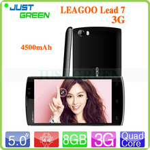 5 inch WCDMA Android 4 4 mobile phone Lead 7 3G Quad Core 1GB RAM 8GB