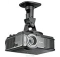 Multifunction 360 Degrees Rotatable Universal Roof Ceiling Mount Black Aluminum Wall Bracket Suit For LED LCD