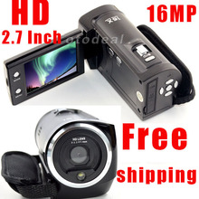 2.7” TFT LCD 16x Digital ZOOM Video Digital Camera Professional Photo Camera HD Video recorder cam digital +40 lithium battery
