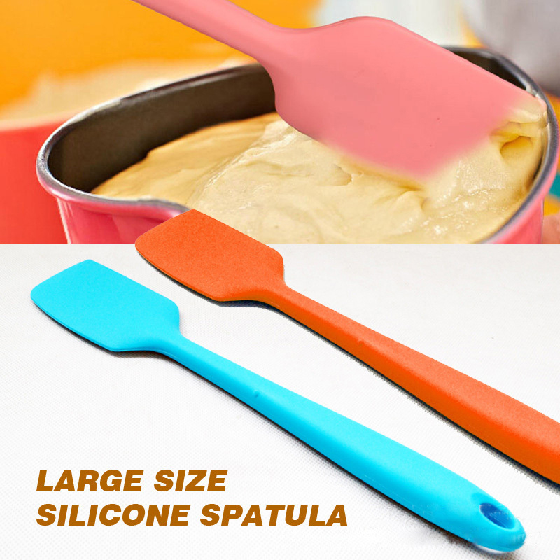 2016 Hot Selling Kitchen Tools Silicone Cake Spatula Mixing Scraper Brush Butter Utensil Cooking Tools 21.5*4.3cm