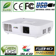 New High Lumens Portable Projector HDMI Full HD 1080p Video lcd Projector
