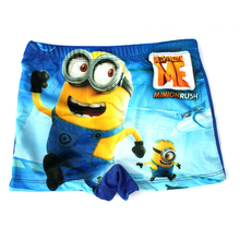 2016 Minions Boy Swimming Trunks Baby Kids Fashion Spiderman Cartoon Swimsuit Children Beach Bathing Swimwear Shorts