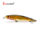 1PCS Laser Minnow Fishing Lure 11CM 13G pesca hooks fish wobbler tackle crankbait artificial japan hard