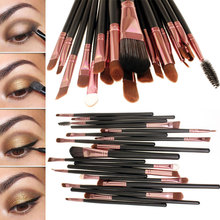 20PCS Eye Brush Set Make Up Cosmetic Brush Kit Powder Foundation Eyeshadow Eyeliner Lip Brushes Makeup
