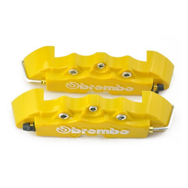 NEW Brembo Style Universal 2Pcs Set Disc Brake Caliper Covers 4 color Replacement Parts Fit for