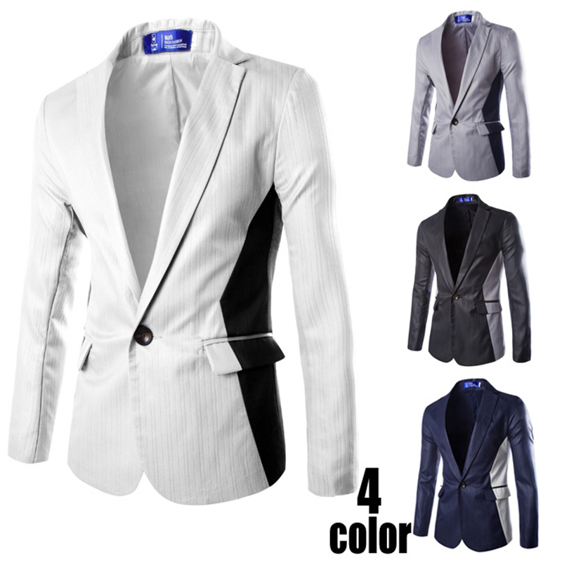 2015 новое поступление мужские костюмы жакет пиджак masculino тонкий слой мужская мода одним цветом карманы костюмы NPL0178