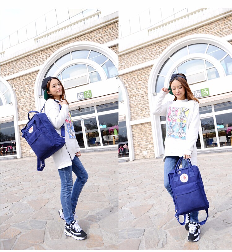  Sale Cheap Price 5 Colors Casual girl School Bag Casual Travel Bags Women\'s Canvas Backpack (22)
