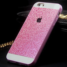 2015 New Luxury Crystal Bling Glitter Powder Shine Hard Case Protector Cover For iPhone 5 5s 6 6 plus Fundas Skin Capa Para