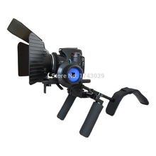 DSLR Rig Set Movie Kit Film Making System, Shoulder Mount Follow Focus,Matte Box for DSLR Cameras Video Camcorders DSL-01