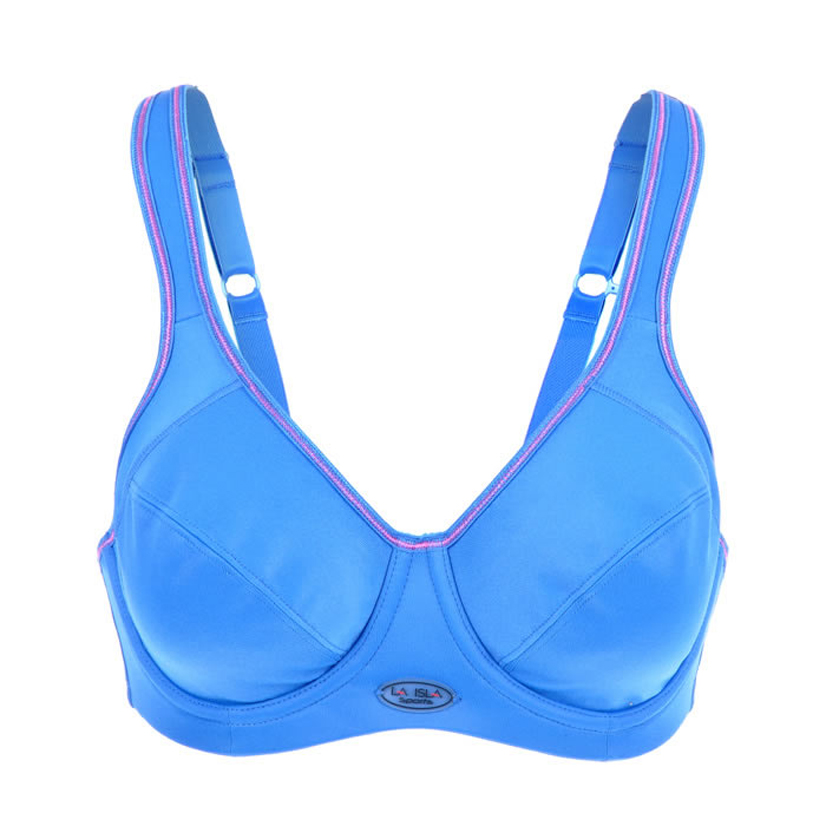 Women's High Impact Level 3 Comfort Support Underwire Solid Sports Bra