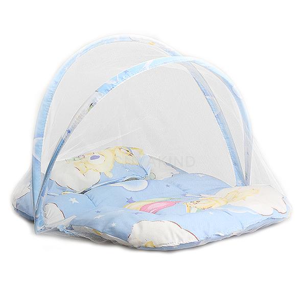 Cu3-Baby-Cradle-Bed-Mosquito-Insect-Net-Infant-Cushion-Mattress-with ...