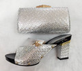 Italian Shoes And Matching Bag Set High Heels Shoes Matching Shoes And Bags For Wedding Party