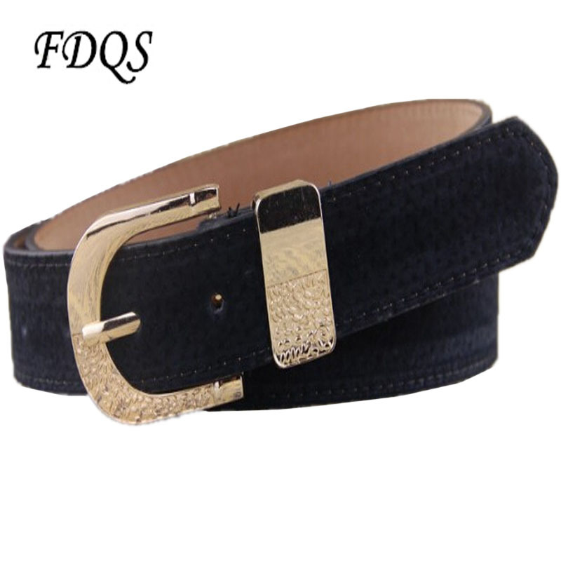 New 2015 pigskin belts Korean brief fashion ceintures pour hommes de luxe belts adjustable frosted solid