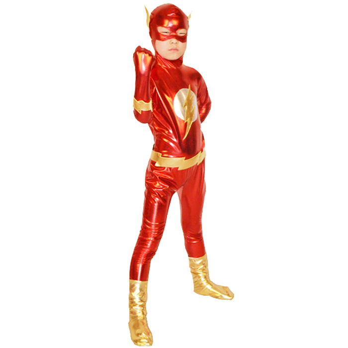 Flash Costume Kids Boys Men Cosplay Superhero Flash Costume Kids Boys Men Cosplay Superhero