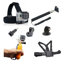 Gopro Monopod Accessories Float Monopod for Gopro Chest Belt Monopod For Gopro Hero 4 1 2 Session 3 SJ4000 Xiaomi yi Accessories