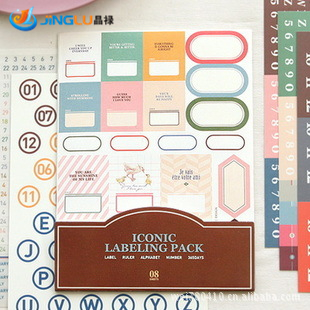 Гаджет  Korea  Labeling Pack Office Sticker,Daily Planner Stickers Also For Calendar Event # ICONIC None Офисные и Школьные принадлежности