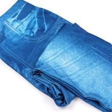 Blue Cowboy Style Digital Printing Kids Pants Baby Jeans Pattern Leggings For Boy Girl Unisex 4