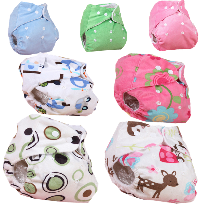Hot Sales Baby Cloth Diapers Reusable Baby Nappies Washable Infant Ajustable Nappies DiapersWinter Summer Style