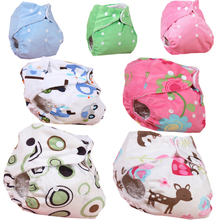 Lovely Baby Diapers Reusable Nappy Washable Cloth Diaper Infant Nappies Soft Covers Free Size Adjustable Winter Summer Version