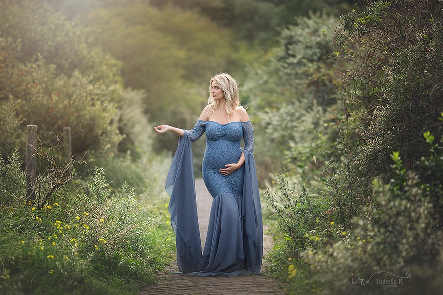 2019Sexy Maternity Dress for Photo Shoot Maxi Maternity Gown Long