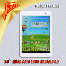 Free shipping 7.9“ inch original Teclast p85 mini tablet pc rockchip rk3188 quad core android 4.2 built in dual camera tablets