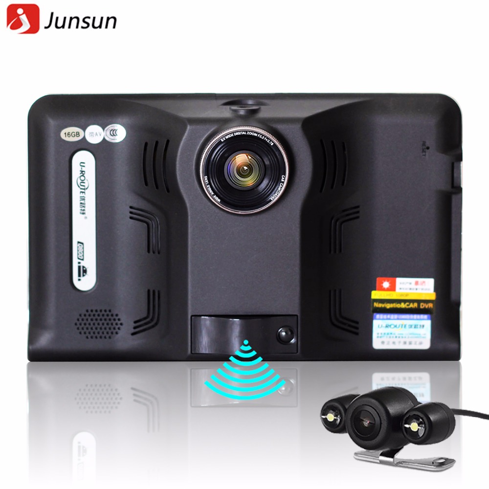 7 inch Car DVR GPS Navigation Android Radar Detector HD DVR 16GB Truck vehicle gps navigator navitel with Rear view camera 7 inch Car DVR GPS Navigation Android Radar Detector HD DVR 16GB Truck vehicle gps navigator navitel with Rear view camera