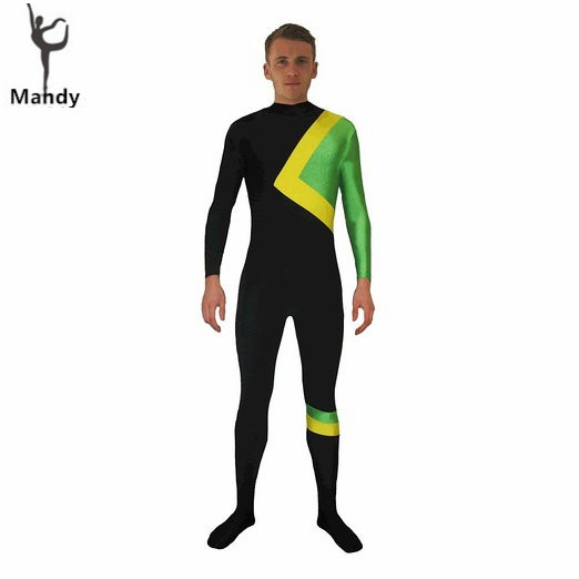 XXXL Adult Spandex Lycra Men's Jamaican Bobsled Team Cool Runnings