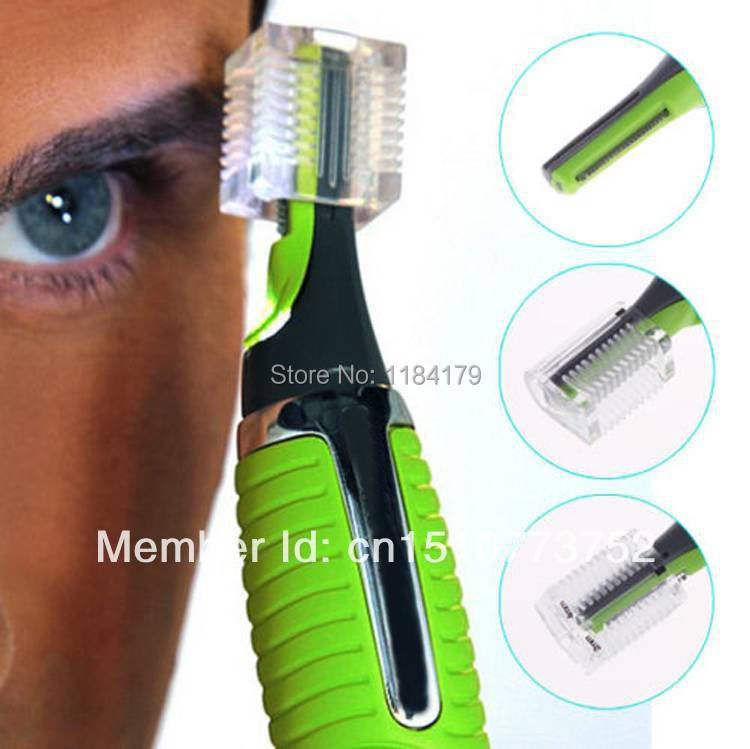 2014 Personal LED Light Nose Ear Face Hair Trimmer Shaver Clipper New Facial Cleaner Home Health