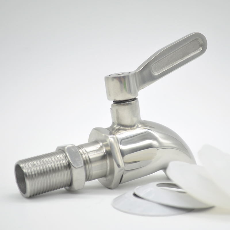 Free Shipping 16mm 304 Stainless steel Wine Beer Water Spigot Faucet