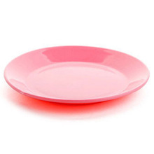 HD Colorful tableware saucer seeds snack chassis flat circular plate bone plate versatile barbecue snack 41g
