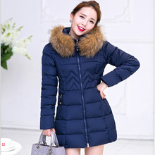 NEW Fashion Winter jacket Women Long Style Down Parkas Coat Fashion Slim Casual Coat Warm Parka