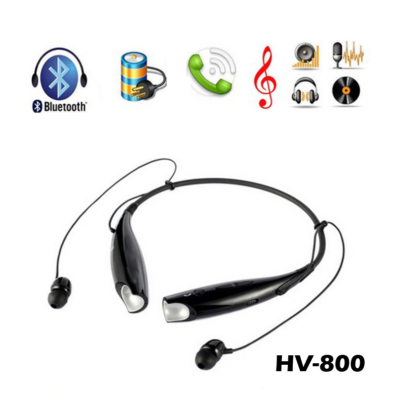 Гаджет  Wireless Music Bluetooth Headset  A2DP Stereo Vibration Neckband Style HV-800 Headset Earphone Headphone For cellphones None Бытовая электроника