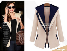 Outerwear Coats New Fashion Spring autumn Women Basic Jackets Casual OL Suit Coat free shipping